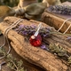 MY iMenso Carezza Tonda single stone Scarlet 14 mm 1226461s