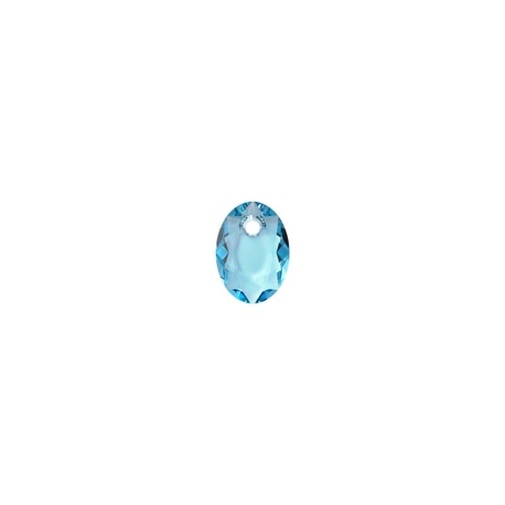 MY iMenso Carezza steentje Ovali Aquamarine 12 mm