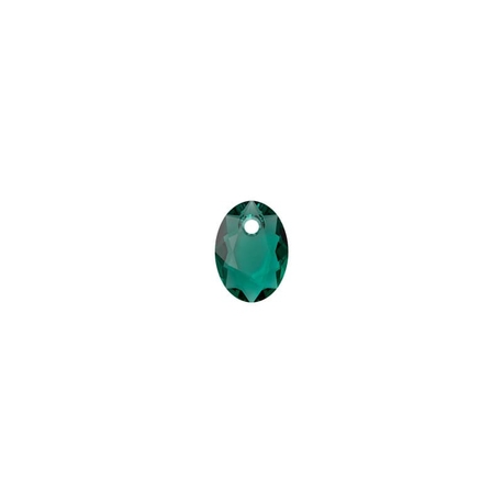 MY iMenso Carezza steentje Ovali Emerald crystal 12 mm