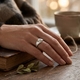Lapponia zilveren ring Sung vintage