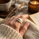 Lapponia zilveren ring Fold vintage