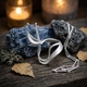 Lapponia zilveren collier Mood vintage