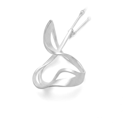 Lapponia zilveren collier Mood vintage