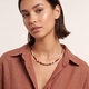 Coeur de Lion 3041-10-0310 Collier GeoCUBE® Precious Grace Necklace Rose Smoke
