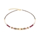 Coeur de Lion 3041-10-0310 Collier GeoCUBE® Precious Grace Necklace Rose Smoke