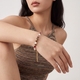 COEUR de LION 3041-30-0310 armband GeoCUBE® Precious Grace Rose Smoke