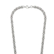 Vintage zilveren collier koningsschakel 70 cm