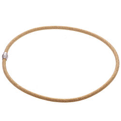 Zilveren collier goud Zic681g