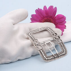 antiek zilveren gesp