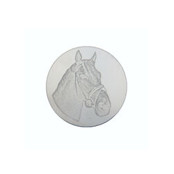 Graveer insignia paard zilver 330284