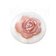 Wit met roze parelmoer bloem 24 mm MY iMenso