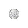 Zilver cover met wit emaille MY iMenso 24mm