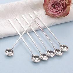 Zilveren lepels set van 6