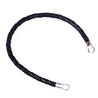 Zwart leren armband zia731z ZINZI