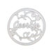 Zilver munt met naam design 5 MY iMenso 33mm