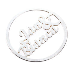 zilver munt 2 namen MY iMenso design 4