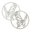 Zilver cover vlinder 33-0693 MY iMenso