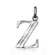 Zilveren letter Z hanger Raspini