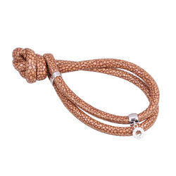 Side Click On charms zirkonia open rondje