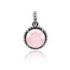 Zilver hanger roze zirkonia zih842r zinzi
