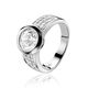 Zinzi ring zirkonia Zir213w
