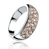 Zilver ring charmpagne zirkonia ZIR334c zinzi