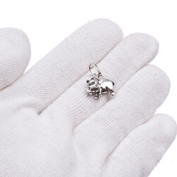 Zilver bedel nijlpaard van Raspini Charms