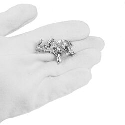 Zilveren Tafelstukje Olifant