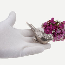 zilver tafelstuk zwaluw recht