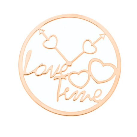 Love Time cover roséverguld 33 mm MY iMenso 33-0798