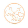 Love Time cover roséverguld 33 mm MY iMenso 33-0798