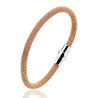 Zia681r extra large rosé vergulde zilveren magneetarmband van Zinzi