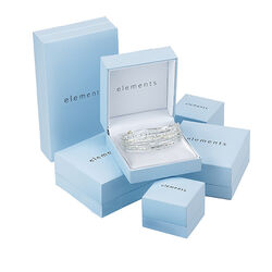Zilveren schakelarmband Elements Silver B473
