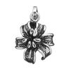 Zilver bedel lelie van Raspini