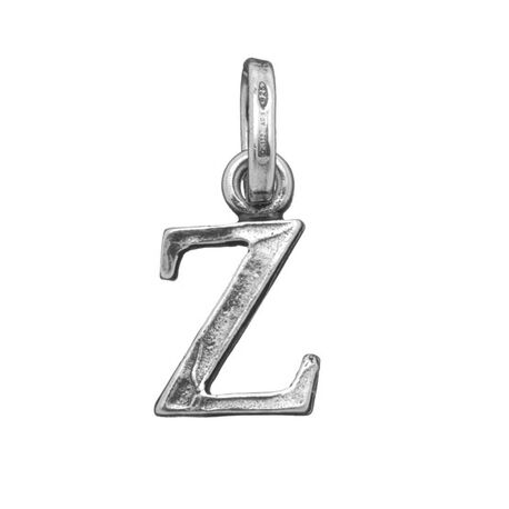 Zilveren letter Z hanger of bedel Raspini