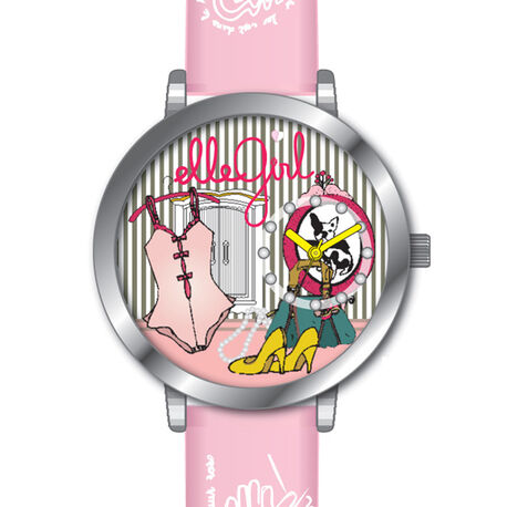 Elle Girl roze meisjes horloge EL0405