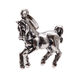 Zilveren hanger of bedel paard van Raspini