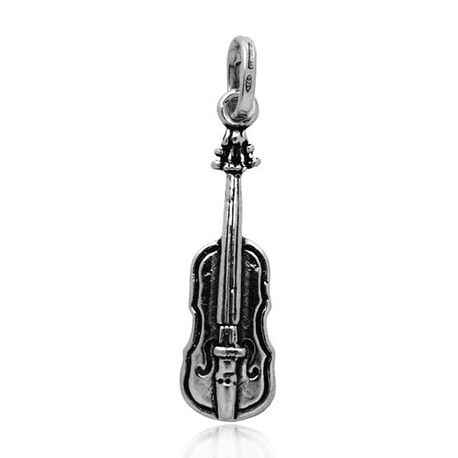 Zilveren hanger viool van Raspini