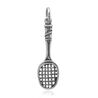 Zilveren hanger tennisracket Raspini