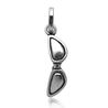 Zilveren zonnebril hanger of bedel Raspini