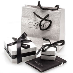 Zilveren collier met hanger swarovski en parel GL TImeless