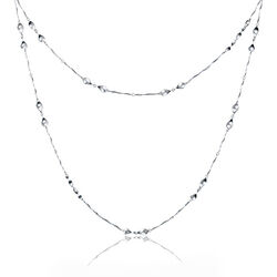 Lapponia zilveren collier Miss Spring Joy 112 cm