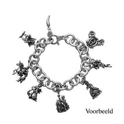 Raspini Charms en co Kikker met kroon