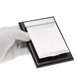 zilver notitieblokhouder