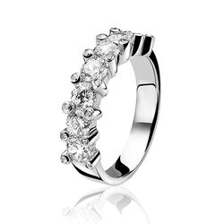 Zilveren ring met zirkonia Zinzi zir870
