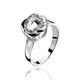 Zilveren ring bloem met zirkonia ZIR865 Zinzi
