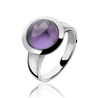 Zinzi zilveren ring zir1043p paars zirkonia