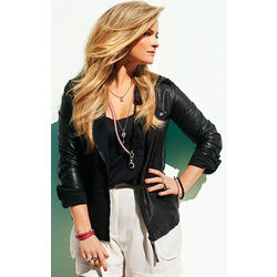 zilveren hanger zwart rond zirkonia zih1022z zinzi