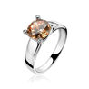 Zilver ring champagne zirkonia ZIR1022c Zinzi