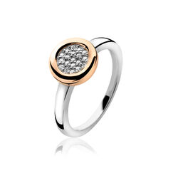 Zinzi bicolor ring ZIR1059D